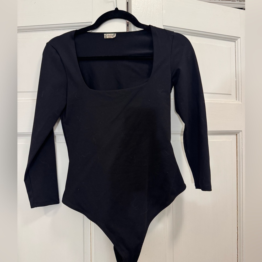 Free people bodysuit (square neck)
